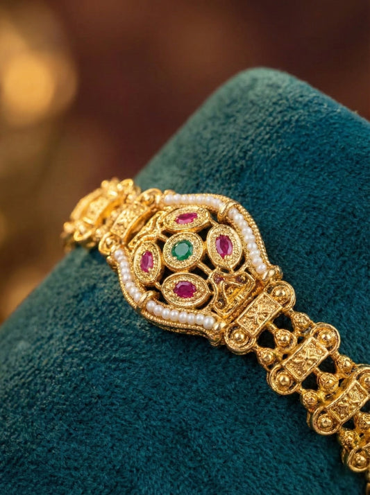 Alternate styling layout profile of Arya Premium Swaroski Bracelet