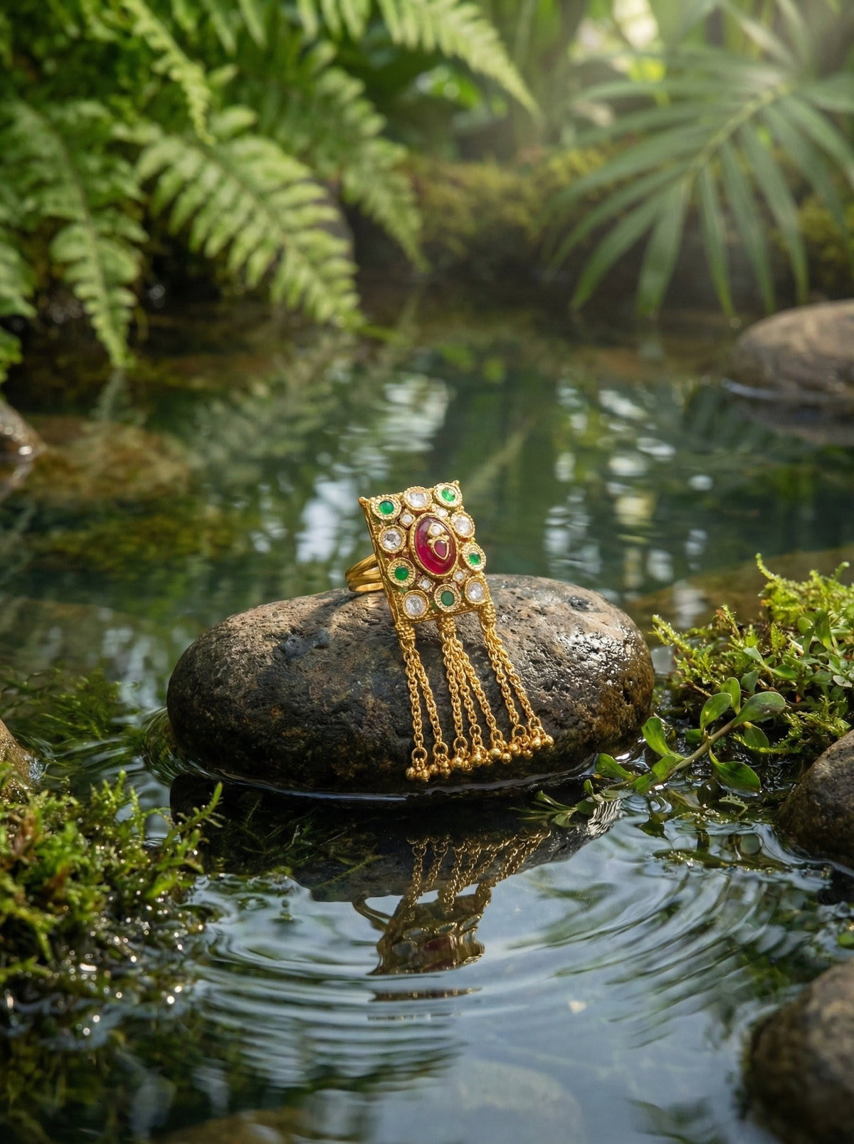 Ethnic jewellery accessories for bridal and festive wear