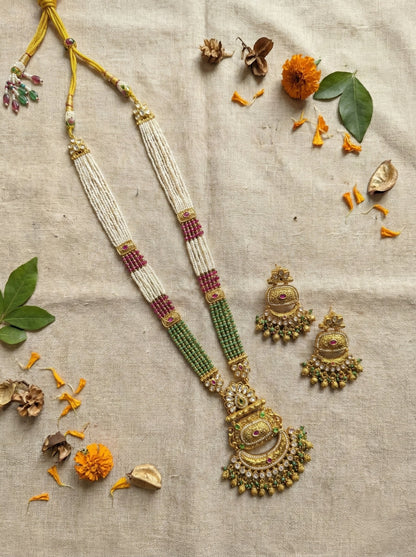 Main display view of the traditional Smita Heritage Swaroski Longset
