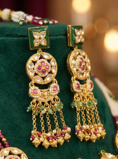 Alternate styling layout profile of Chetna Heritage Necklace Set