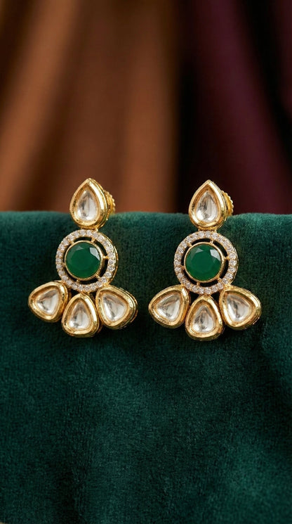 Alternate styling layout profile of Chandni Premium Kundan Necklace