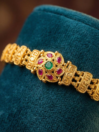 Alternate styling layout profile of Akira Premium Swaroski Bracelet