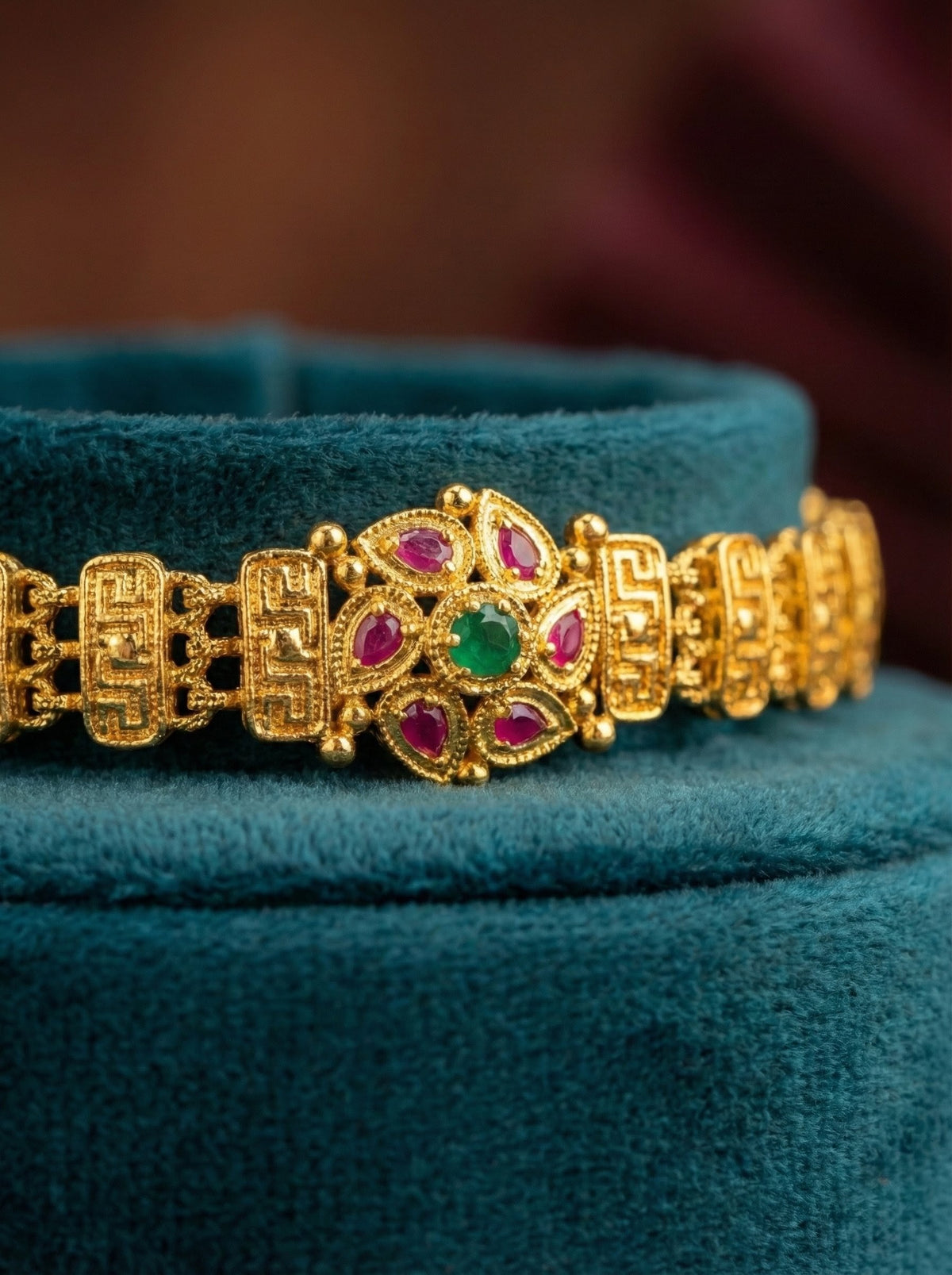 Alternate styling layout profile of Akira Premium Swaroski Bracelet