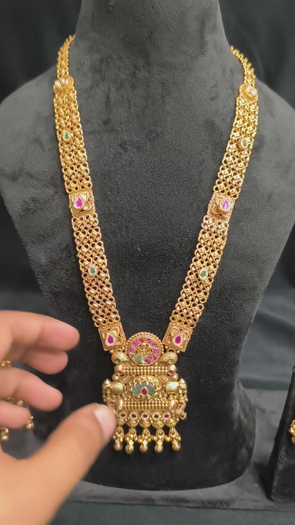Navika Antique Gold Look Longset